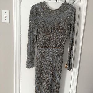 all beaded formal gown